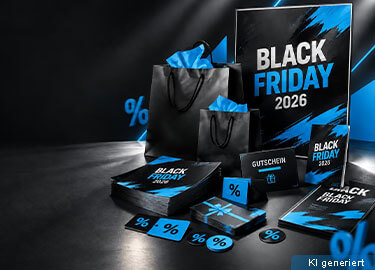 Black Friday 2026 Vorbereitung: Werbung rechtzeitig drucken