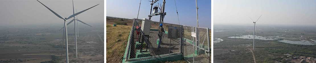 Klimaschutzprojekt Windkraft Indien