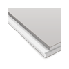 Schreibtischunterlage DIN A3, 4/0-farbig, 25 Blatt Die Rückpappe der Schreibtischunterlage ist 1 mm stark und grau.