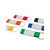 Schlüsselanhänger Stoff mit Gravur Sie können zwischen 6 verschiedenen Farben wählen. 