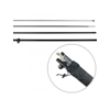 Beachflag Straight, Small (55 x 250 cm) Die Fiberglasstangen werden sparat verpackt geliefert.
