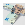 Eintrittskarten DIN A5, 4/0-farbig Eintrittskarten mit Perforation.