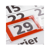3-4-Monatswandkalender Ein Datumschieber liegt der Bestellung bei.