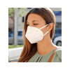 FFP2 Schutzmasken - Made in Germany Detailansicht der FFP2 Maske getragen.