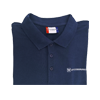 Poloshirt Herren, bestickt Detailbild des Kragens und der Knopfleise des CLIQUE Premium Poloshirts