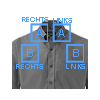 Herrenhemd langarm, mehrfarbig bestickt Wählen Sie zwischen verschiedenen Stickpositionen. Für genauere Angaben prüfen Sie die Dateivorgaben.