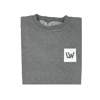 Sweatshirts bedrucken lassen Detailansicht unseres B&C Premium Sweatshirts in Heather Grey