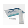 LEPU MEDICAL® COVID-19 Antigen Schnelltests (Nasenabstrich) In der Schachtel befinden sich eine Testkarte, ein Tupfer und eine Testlösung.