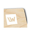 Visitenkarten Exklusiv-Material Holz-Visitenkarte Birke: 1 mm stark. Naturprodukt, dadurch abweichende Struktur