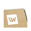 Visitenkarten Exklusiv-Material Holz-Visitenkarte Weißeiche: 1 mm stark. Naturprodukt, dadurch abweichende Struktur