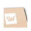 Visitenkarten Exklusiv-Material Holz-Visitenkarte Ahorn: 1 mm stark. Naturprodukt, dadurch abweichende Struktur
