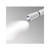 Schlüsselanhänger Taschenlampe Die weiß leuchtende LED-Lampe ist besonders sparsam und langlebig.