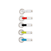 3-in-1-Ladekabel als Schlüsselanhänger Sie haben verschiedene Farben zur Auswahl.