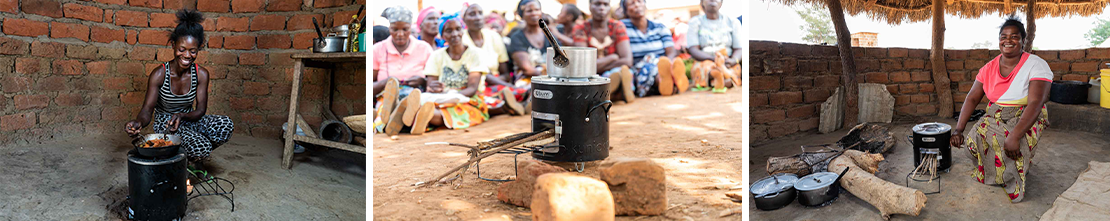 Klimaschutzprojekt Effiziente Kochöfen Sambia