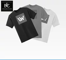 T-Shirt Herren weiß, Standard - B&C