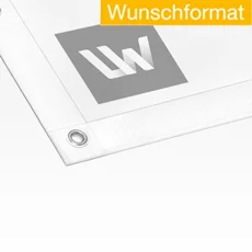 Banner und Planen im Wunschformat im Wunschformat gedruckt