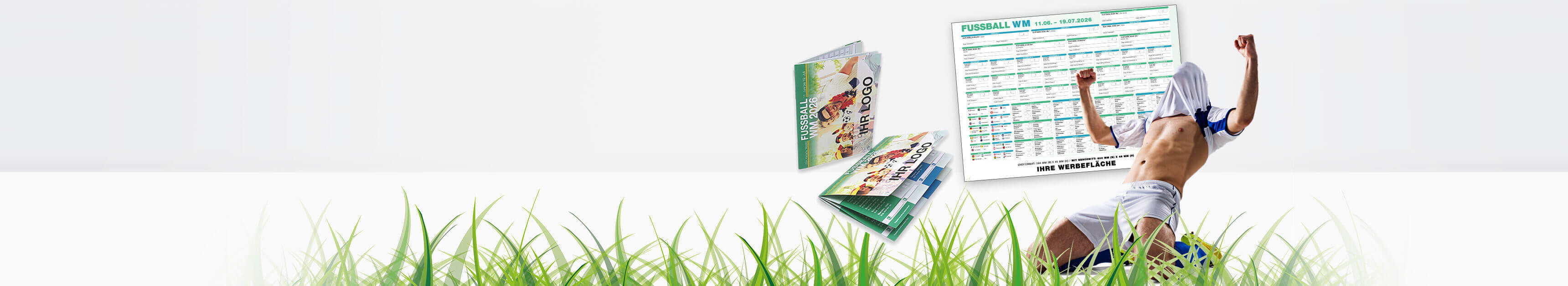 Werbemittel zur Fussball WM