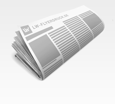 Zeitung DIN A3, 4-seitig, 4/4-farbig