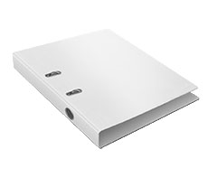Ordner mit Hebelmechanik, 4/0, bis 350 A4 Blätter