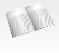 Broschüre DIN A5, 128-seitig mit Spiralbindung