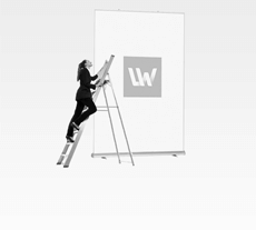 Roll-Up Displays Roll-Up XXL, System mit Druck