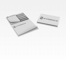 Bürobedarf Hardcover Haftnotizen Set