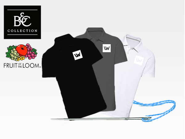 Poloshirt Herren, bestickt