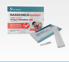 LEPU MEDICAL® COVID-19 Antigen Schnelltests (Nasenabstrich)