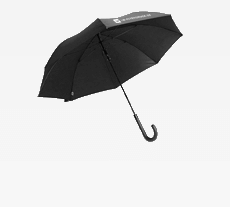 Regenschirme Regenschirme mit geschwungenem Griff