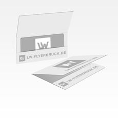 Aufklappbare Tickethülle