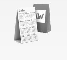 Tischkalender Aufsteller