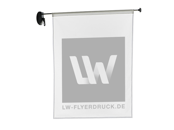 Window-Flag Outdoor, System inkl. Druck