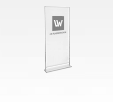 Roll-Up Displays Standbanner aus Holz