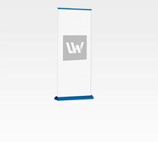 Roll-Up Displays Roll-Up Color, System inkl. Druck