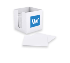 Zettelboxen Karton, inkl. Notizzettel