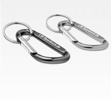 Streuartikel Schlüsselanhänger Karabiner