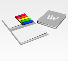 Hardcover Haftnotizen Set