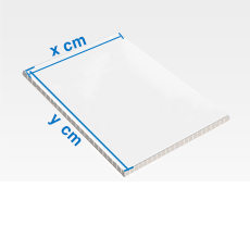 Hohlkammerplatten - freies Format