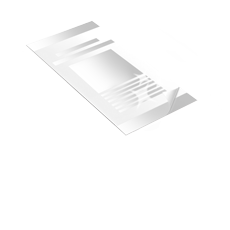 Flyer mit Veredelung