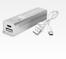 Elektronische Werbeartikel Powerbank Aluminium 2.200 mAh