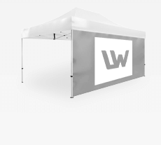 Seitenwände für Pavillon 4,5 x 3 m, bedruckt