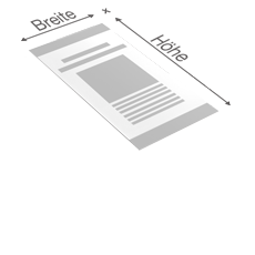 Falzflyer im Wunschformat