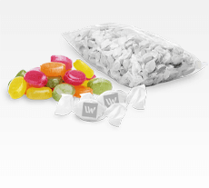 Süße Werbung Bonbons