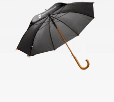 Regenschirme Regenschirme mit Holzgriff
