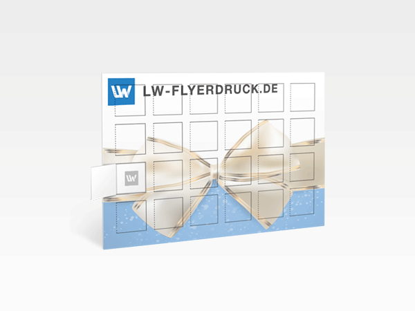 Adventskalender Gunstig Online Drucken Lw Flyerdruck