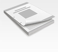 Blöcke mit Deckblatt