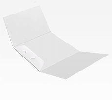 Mappen 3-teilig mit Laschen drucken