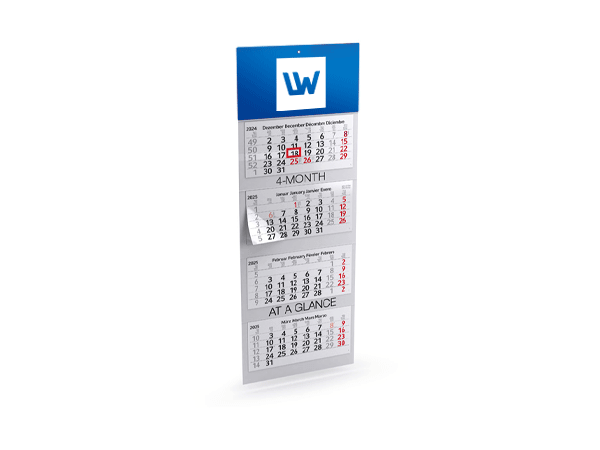 4-Monatskalender (Mehrblock-Variante)