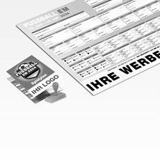 WM Spielplan mit Logo