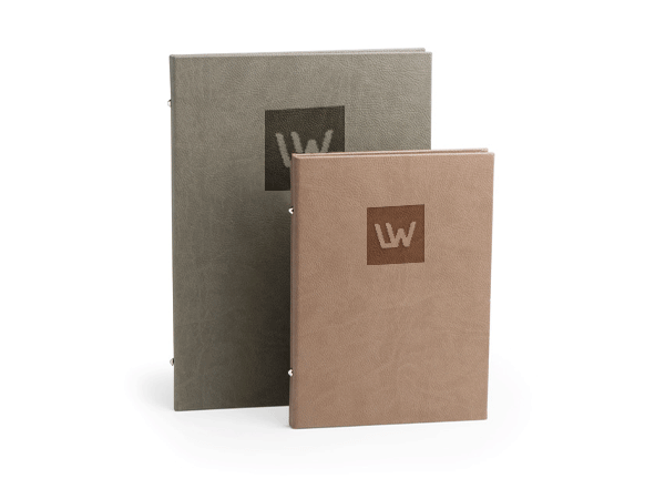 Hardcover Speisekarten